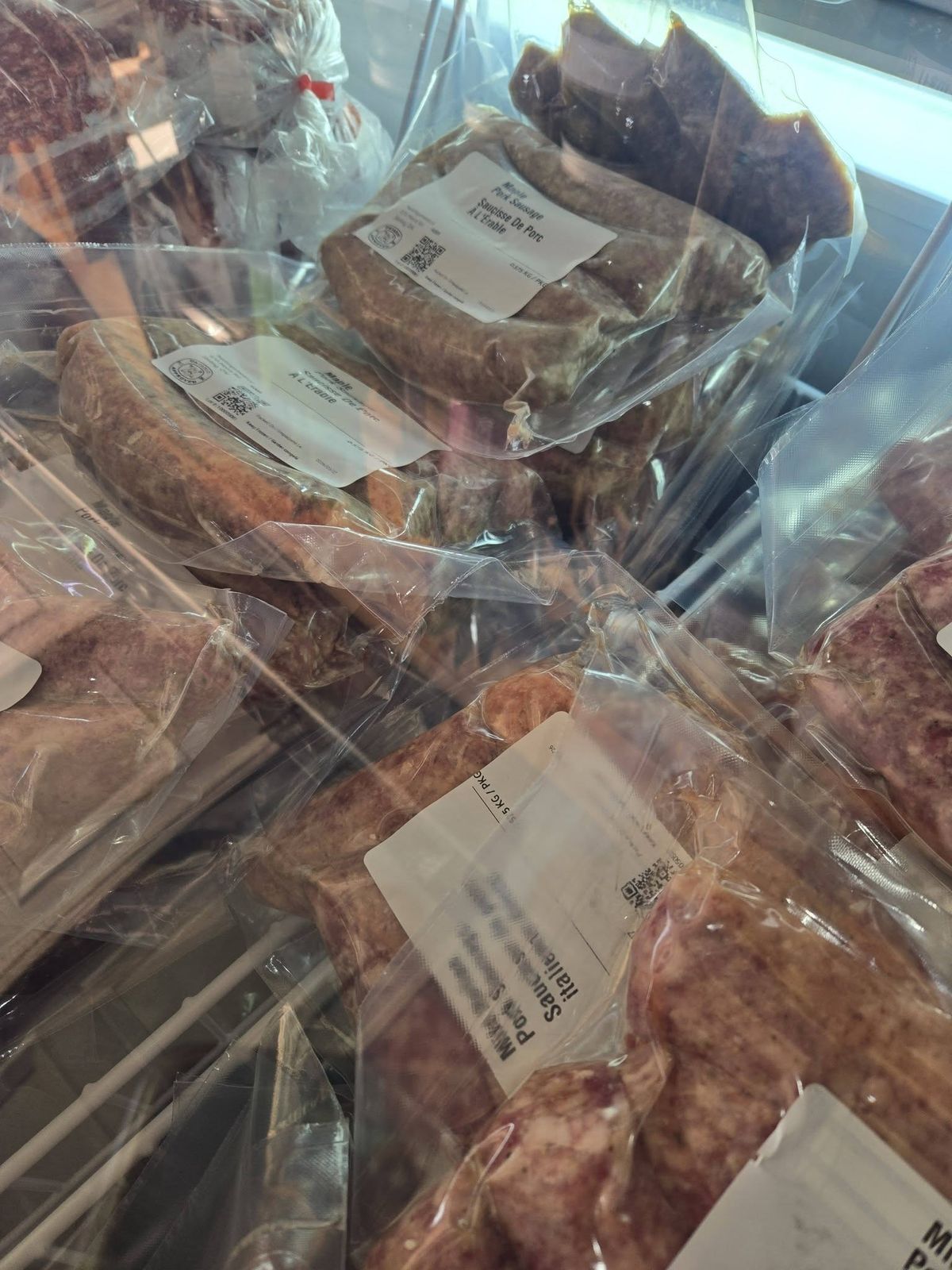 Farm-made sausage